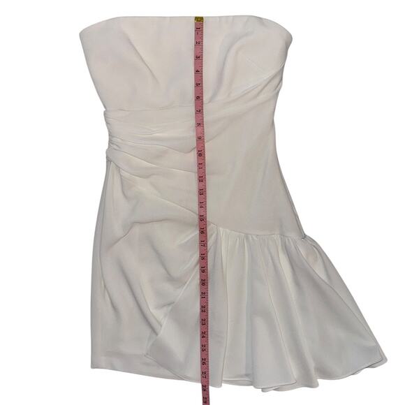 NEW NWT Cinq A Sept Ella Mini Dress Strapless Size 8 - Picture 10 of 12